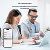 Occhiali Intelligenti Bluetooth XG88 con Auricolari Wireless Binaurali per Traduzione AI: Cuffie Bluetooth Stereo per Sport e Corsa.