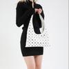 Simple Metal Stud Rivet Shoulder Bag Spicy Girl Sweet Cool Y2k Underarm Bag Punk Style Handbag Underarm Bag Lady