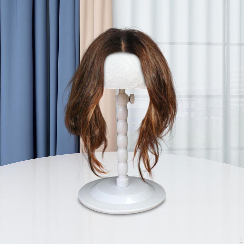 Adjustable Wig Stand Hair Holder with Height Customization