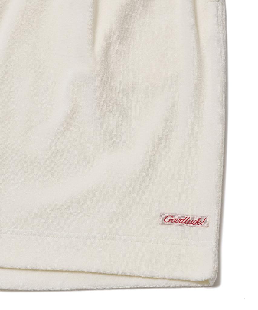 BEAT&SLNC Terry Wide Shorts (Butter)
