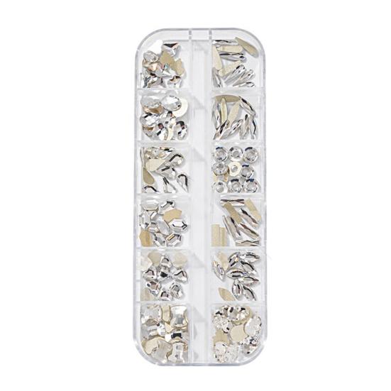 Funktionelle Nageldekoration, glänzend, tragbar, langlebig