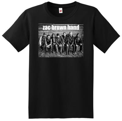 ZAC BROWN BAND T-shirt fotoposter tee Liten Medium Stor eller XL