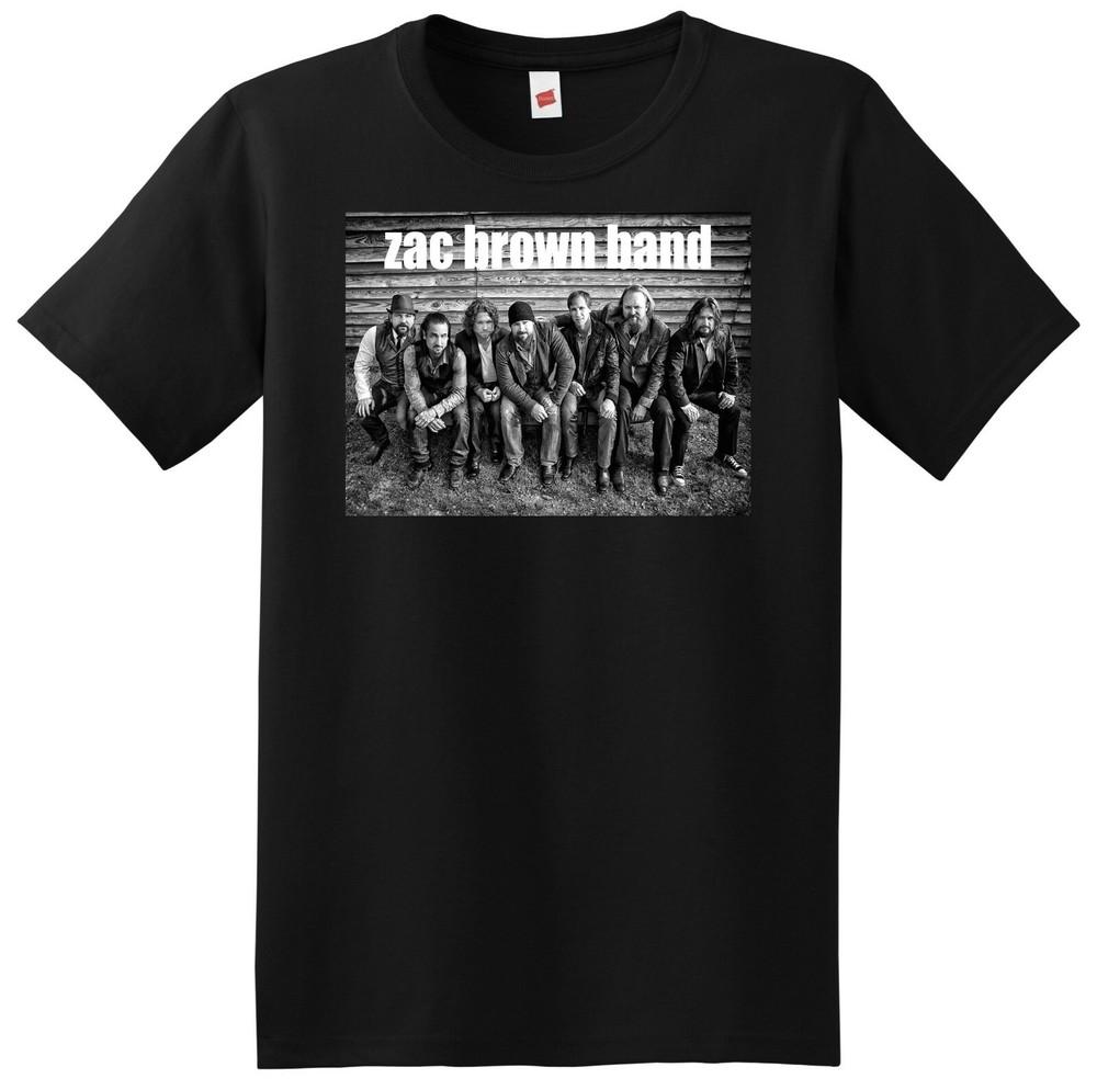 ZAC BROWN BAND T-shirt photo poster tee SMALL MEDIUM LARGE or XL XXXL