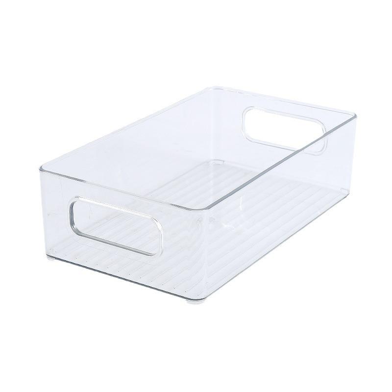 Desktop Storage Box, Acrylic Transparent Box, Snacks, Skin Care Products, Sundries Basket, Cosmetics Shelves On The Table
