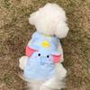 Lightweight Pet Vest Dogs Cats Breathable Cartoon Print Small Medium Large Size