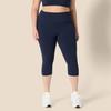 Amazon Essentials Capri Leggings with Super Perfect for and the Size L Women's High-Waisted Pockets, Moisture-Wicking Fabric, Breathable, Cool, Soft,