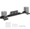 Soporte de Pared VESA para Altavoz WORLDLIFT Capacidad de Carga Total Ancho Compatible con pulgada Soporte Negro, y 2 en 1, 4 kg, Ajuste de 54.5-79 cm, Monitores de 24-37 pulgadas,