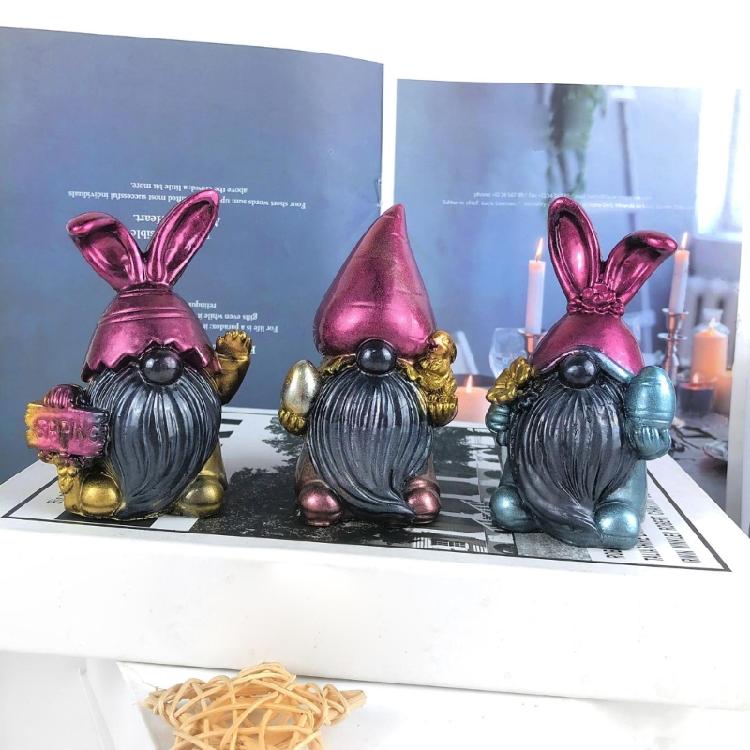 Silicone Candle Mold Dwarf Shaped Clay Molds Crafts Moulds Hand-Making Tools
