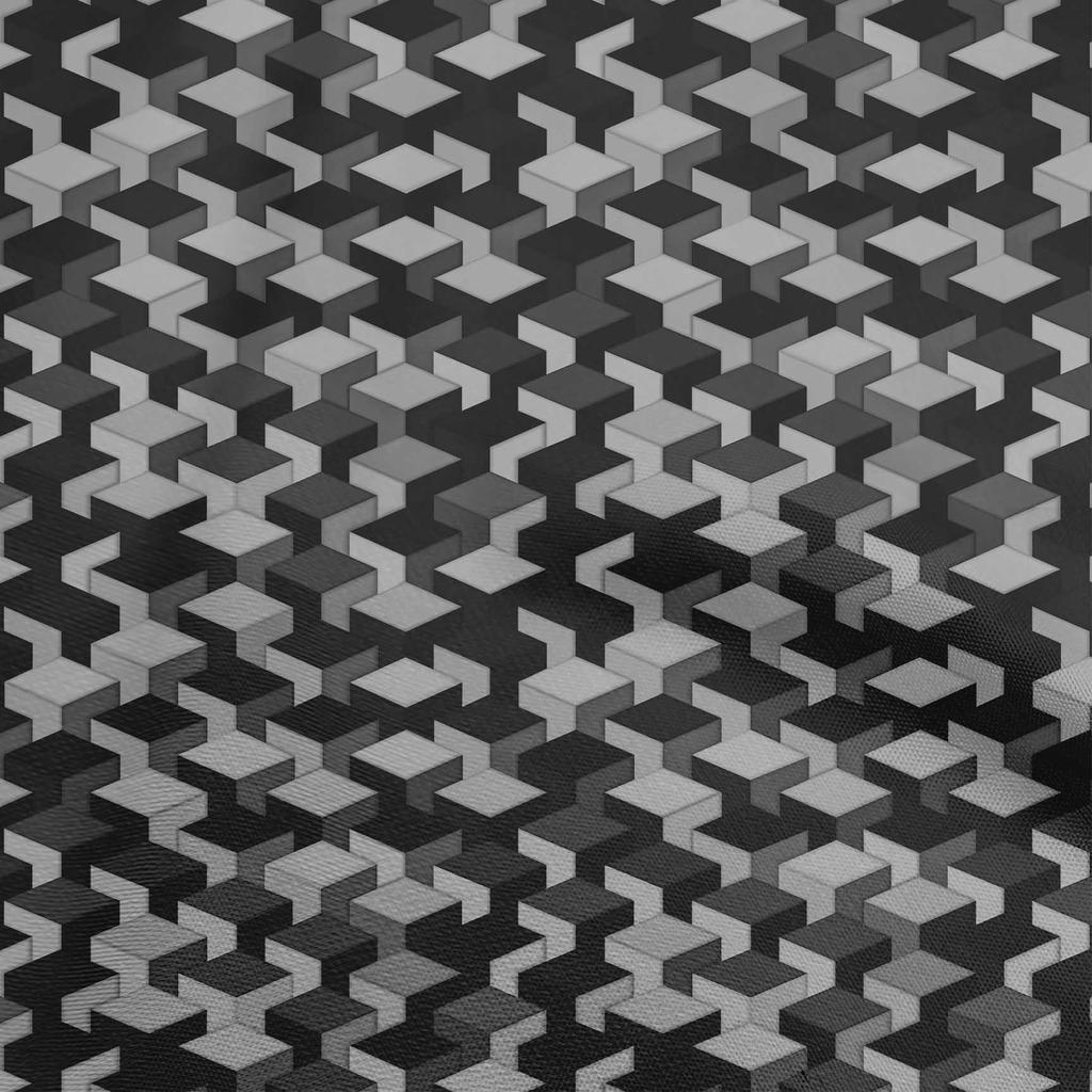 oneOone Cotton Flex Gray Fabric Abstracts Fabric For Sewing Printed Craft Fabric By The Yard 40 Inch