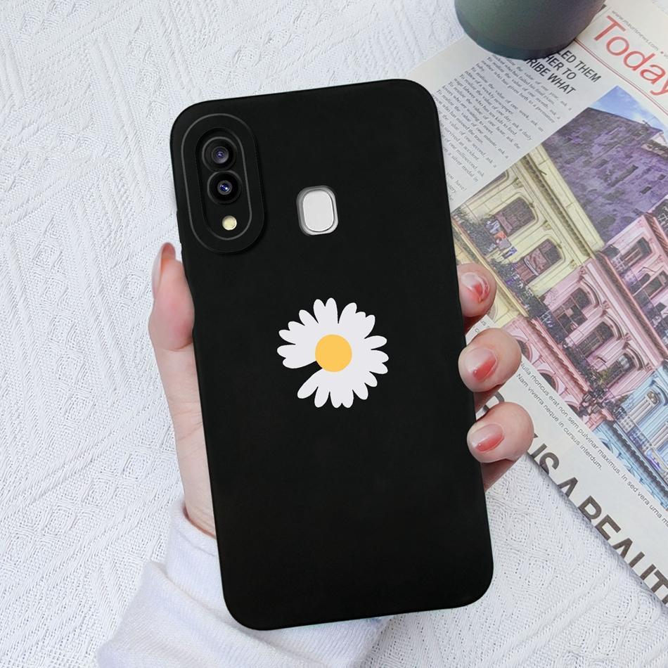 Case For Samsung Galaxy A30 A30S Artistic Style Soft Smooth Liquid Silicone Camera Protective Back Cover For Samsung A30S Funda