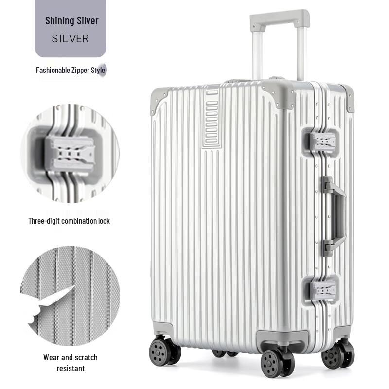 JOURHEY SHI 308 Aluminum Frame ABS Spinner Luggage