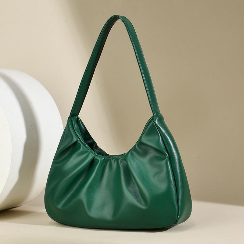 Stylish Pleated Highend Underarm Bag For Women Available In Multiple Colors Elegant