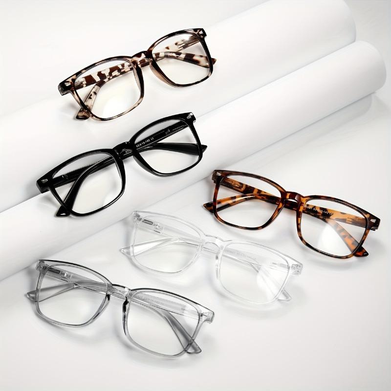 2pcs Fashion Glasses Blue Light Blocking Lense,  Lightweight Eyeglasses Best for Christmas Perfect for Thanksgiving