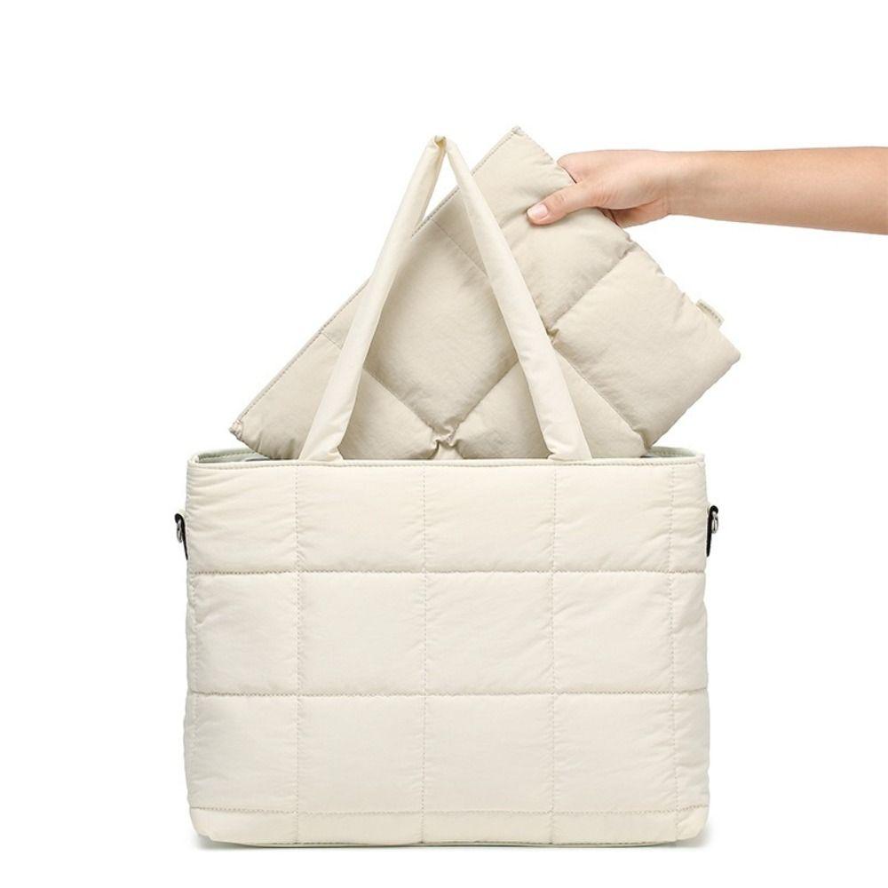 14 16 Inch Pillow Laptop Sleeve Puffy Automatic Close Carrying Case Men Women Large Capacity Notebook Storage Bag Air/Pro M2 M3