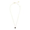 Kate Spade Flower Mini Design Brass Necklace Women's Black KM8350BLACK