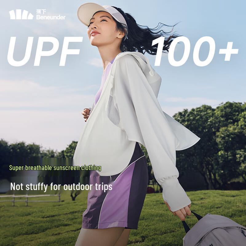Beneunder AS828 Women s Ultra-Breathable Hooded Sun Protection Jacket L