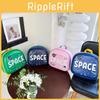 Modern Kids Space Rocket Backpack With Lightweight Pvc Fabric And Air Cushion Straps For School