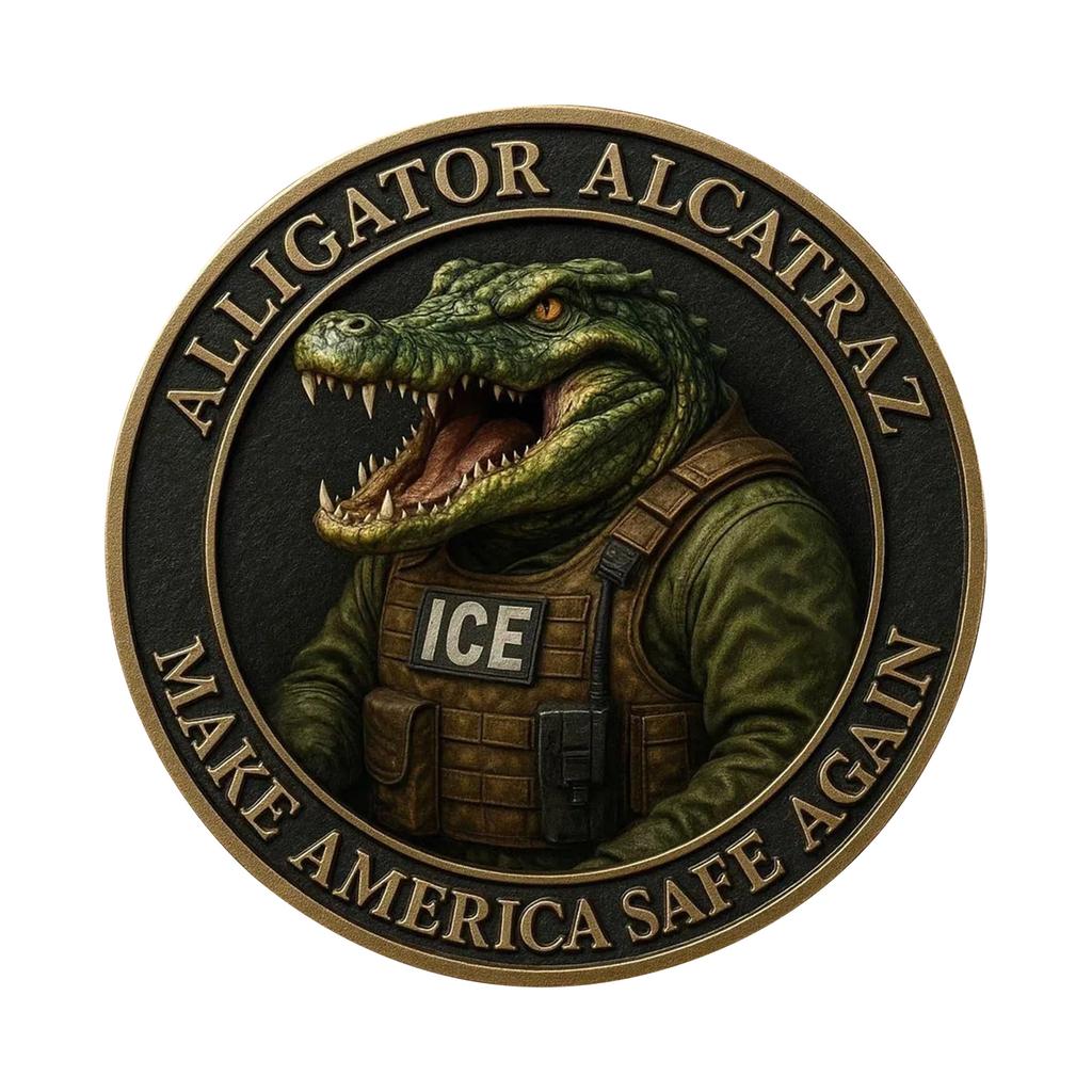 Devil Prisoner Headshot Challenge Coin