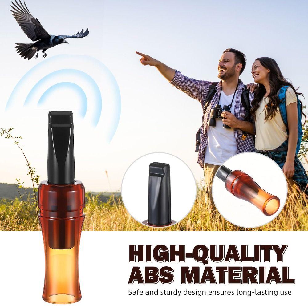 Portable Attract Crows Crow Caller Luring Bird Durable Crow Whistle Professional Bird Whistle Bird Watching