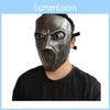 Slipknot Mick Fantastische Silberne Und Kupferfarbene Gesichtsmaske Für Halloween Und Cosplay-Veranstaltungen