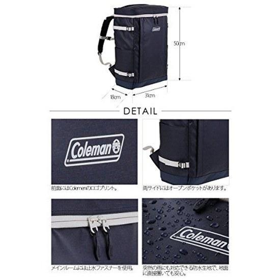 Coleman Shield 35 Mens Womens Unisex Backpack Bag 35L Commuting School Club Activities Business Large Capacity Lightweight Waterproof Water-Resistant