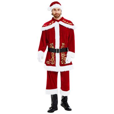 Lovely Warm Cosplay Gloves Comfortable Christmas Santa Claus Costume For Stage Show