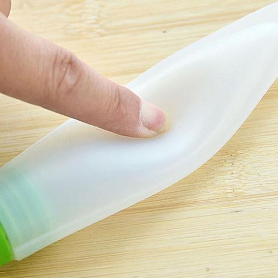 Heat-resistant Silicone Baking Cake Bread Pastry Liquid Oil Pen Tube Brush BBQ Tool