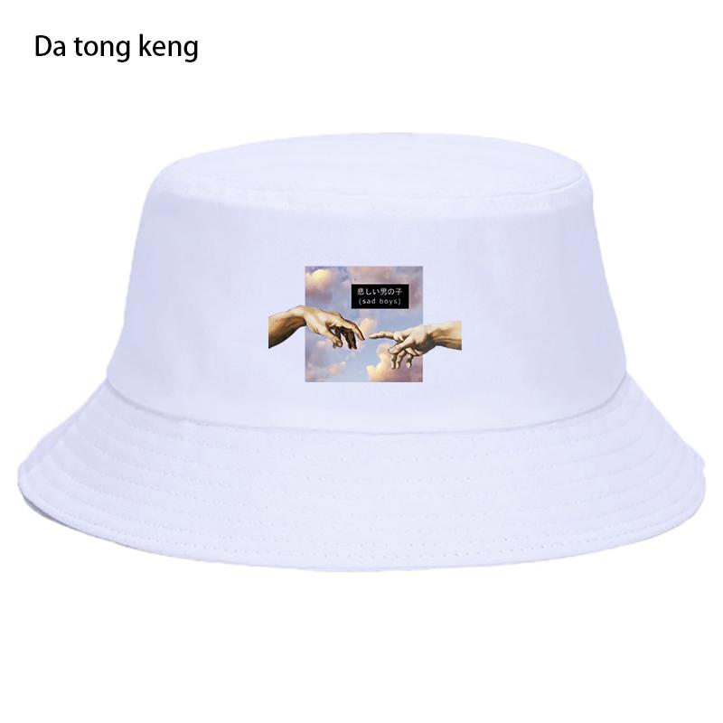 Anime HipHop MICHELANGELO Bucket Hat Women Unisex Summer Fishing Fisherman Cap Foldable Unisex Sun Caps Sunscreen Panama Beach Hats