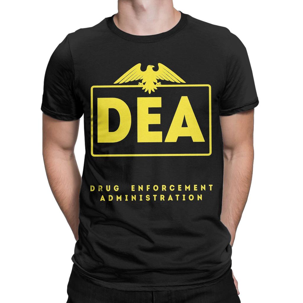 Vintage DEA Special Agent US TShirts Men Women Crew Neck Pure Cotton T Shirts  Short Sleeve Tees Adult Tops