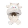 Warm Little Sheep Plush Hat Cartoon Lei Feng Cap Creative Ear Protection Hat  Girls