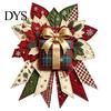 Educational Crafting Kits for School Christmas DIY Quilted Bow Sewing Craft Kit, Pre-cut Patchwork Holiday Supplies Adults Set, Door Hanger