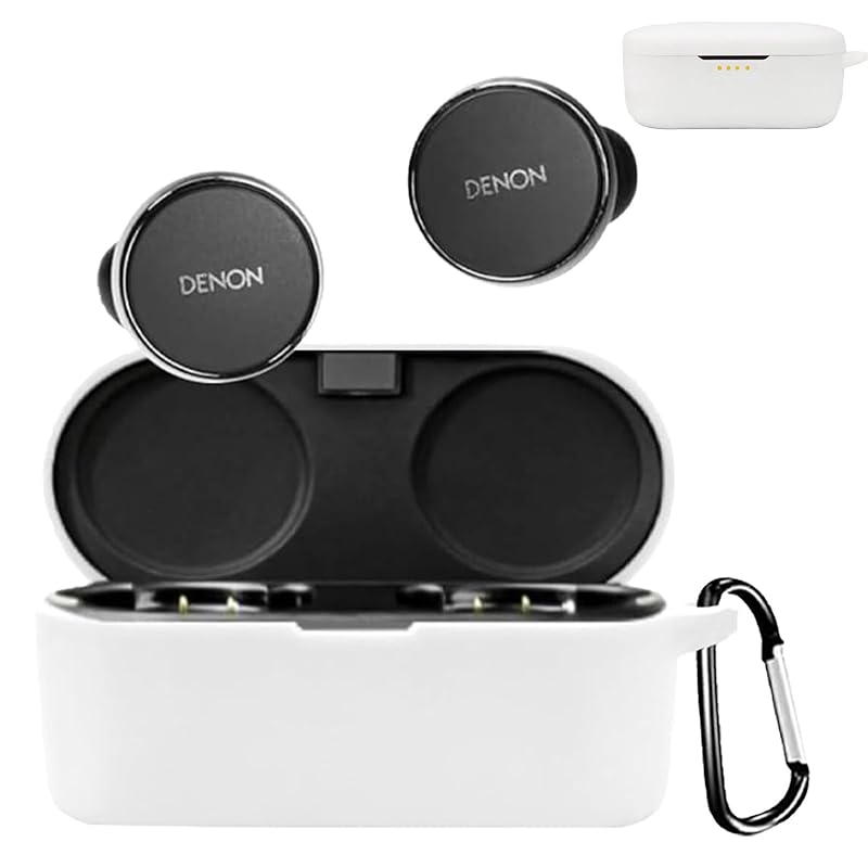 

AIYYXX Denon Pearl Pro Case [with keychain] compatible denon pearl pro liquid silicone case Wireless charging possible lightweight Scratch prevention