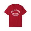 Wildcard Boxen T-Shirt Los Angeles Boxchampion Training Unisex Stückgefärbt