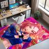 KPop Demon Hunters Pattern Rug, Indoor/Outdoor Mat, for Picnic, Gameroom, Bedroom, Office, Living Room, Home Decor Carpet, Birthday Gift