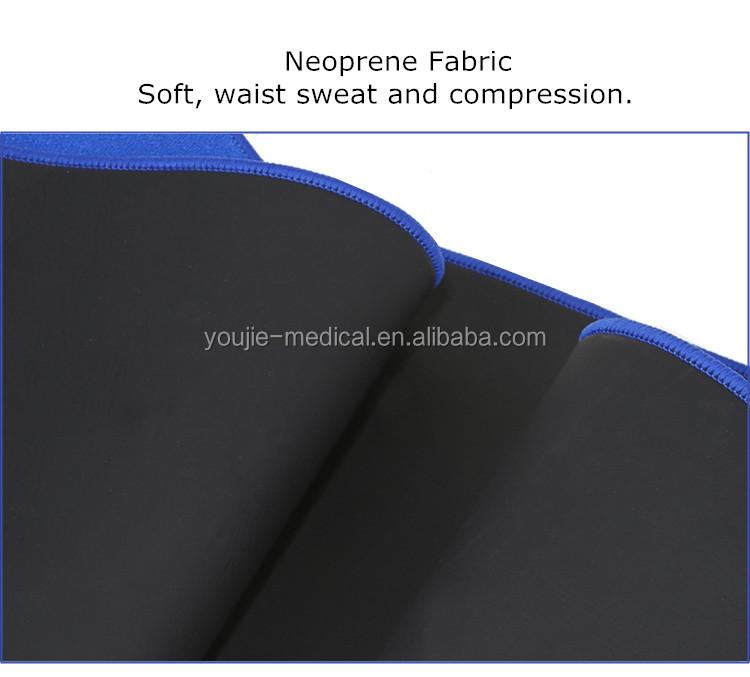 China Factory Adjustable Flexible Spandex Waist Trainer Shaper Belt Sweat Slim Band Sports Safety Yoga Fitness Outdoor Running