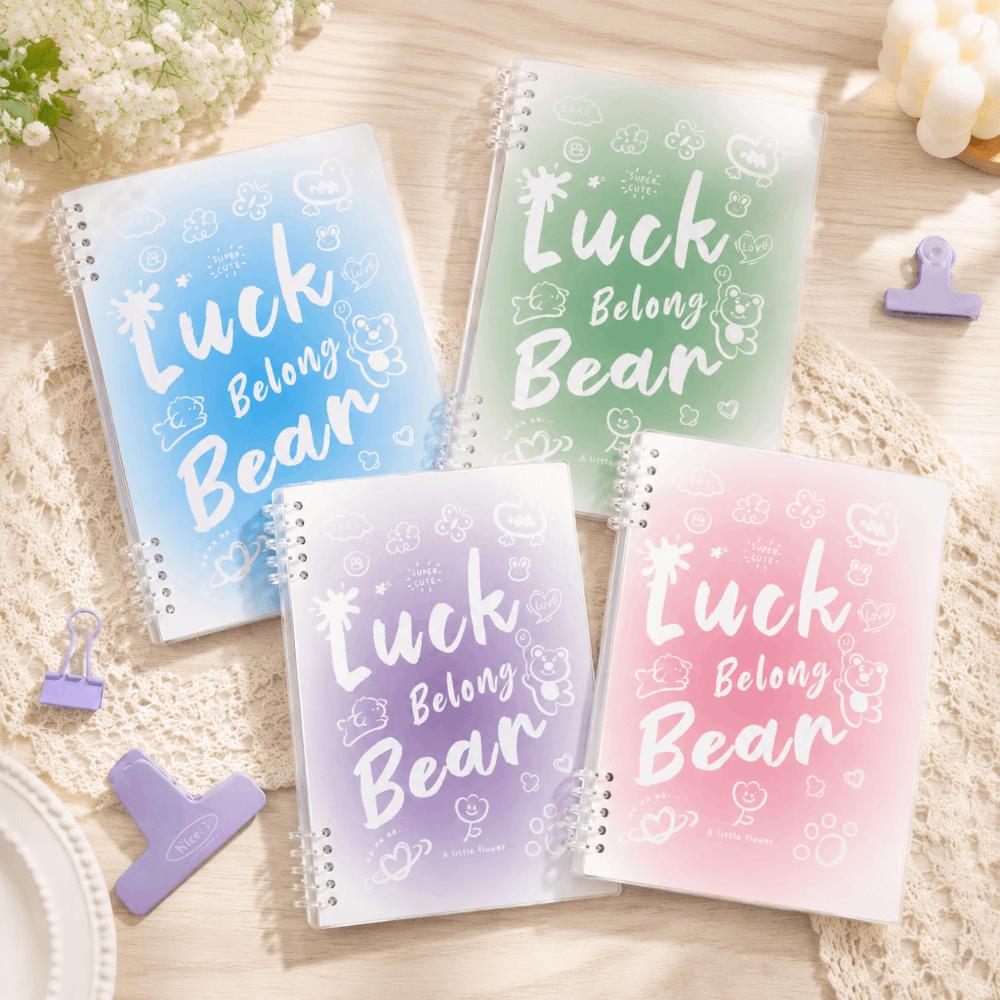 Gradient Color Binder Notebook A5/B5 Notepad Multi-functional Loose-leaf Notebook Studnets