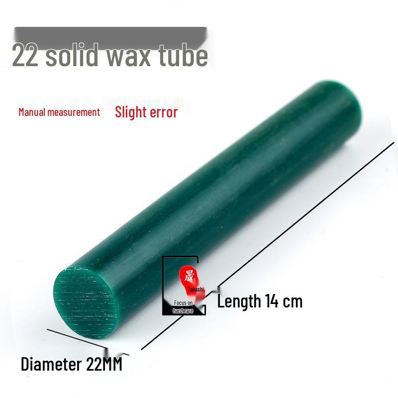 Jewelry Ring Wax Carving Kit: Wax Model, Casting Tube, Carving Tools, Technician Materials, and Jewelry Wax Block.