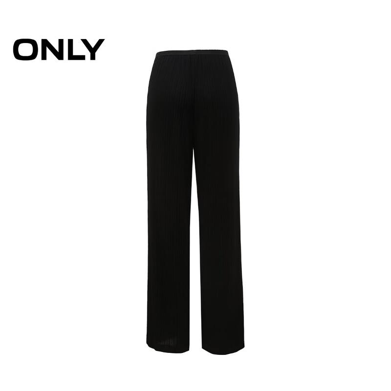 ONLY Women's 2024 Summer High-Waist Wide-Leg Drape Pants