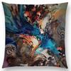 New Abstract Style Painting Sculpture Mysterious Pattern Fantastic Cushion Cover Sofa Throw Pillow Case