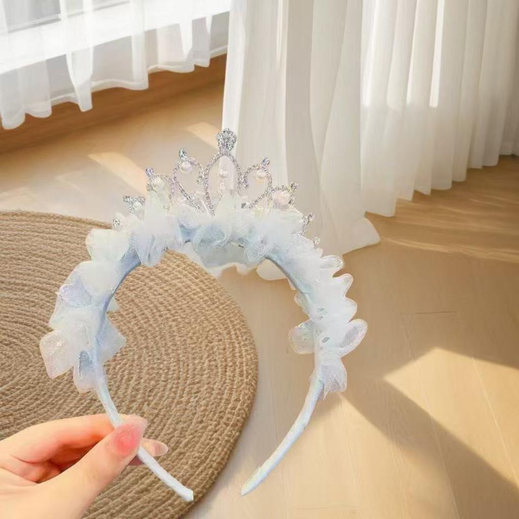 Birthday Rhinestone Crown Headband Princess Hair Accessory Bridal Wedding Crown