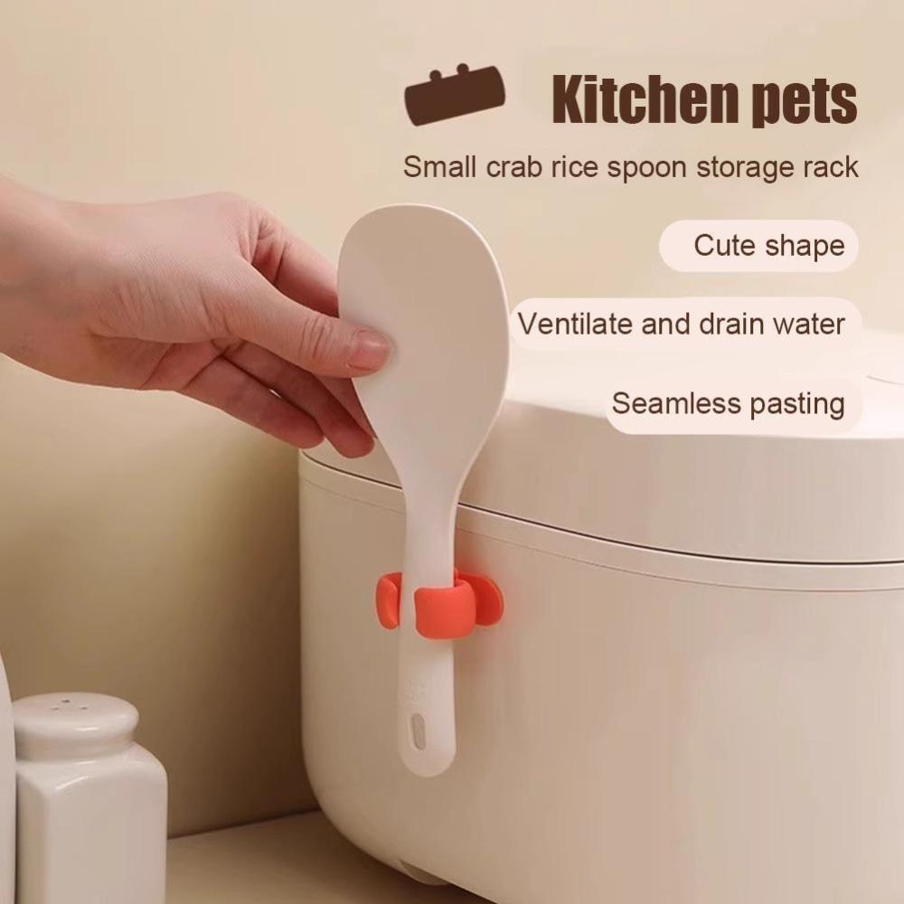 High Temperature Resistance Rice Spoon Storage Rack Anti Scalding Anti Scalding Overflow Pot Clip