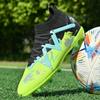 Fashion Unisex Football Shoes High -gang AG Nails Men/female Teenagers High Elastic Socks Training Shoes Artificial Grass Football Boots