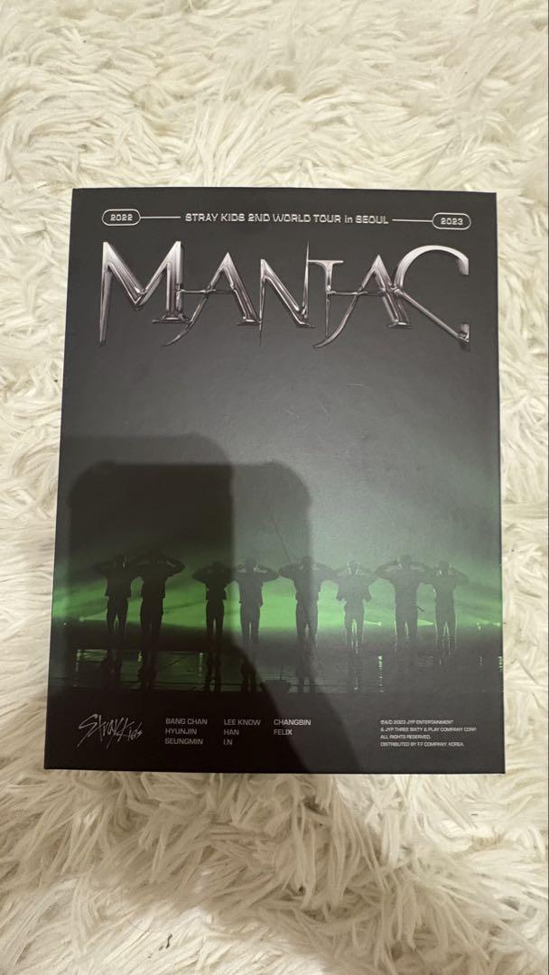 

[USED] straykids MANIAC DVD