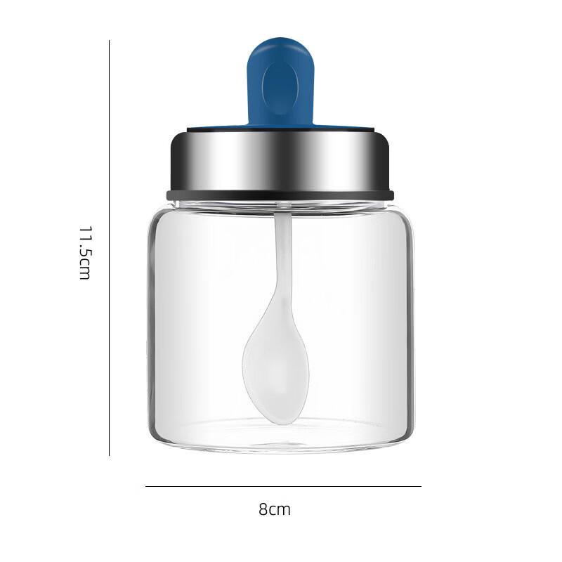 Sealed Glass Condiment Jars