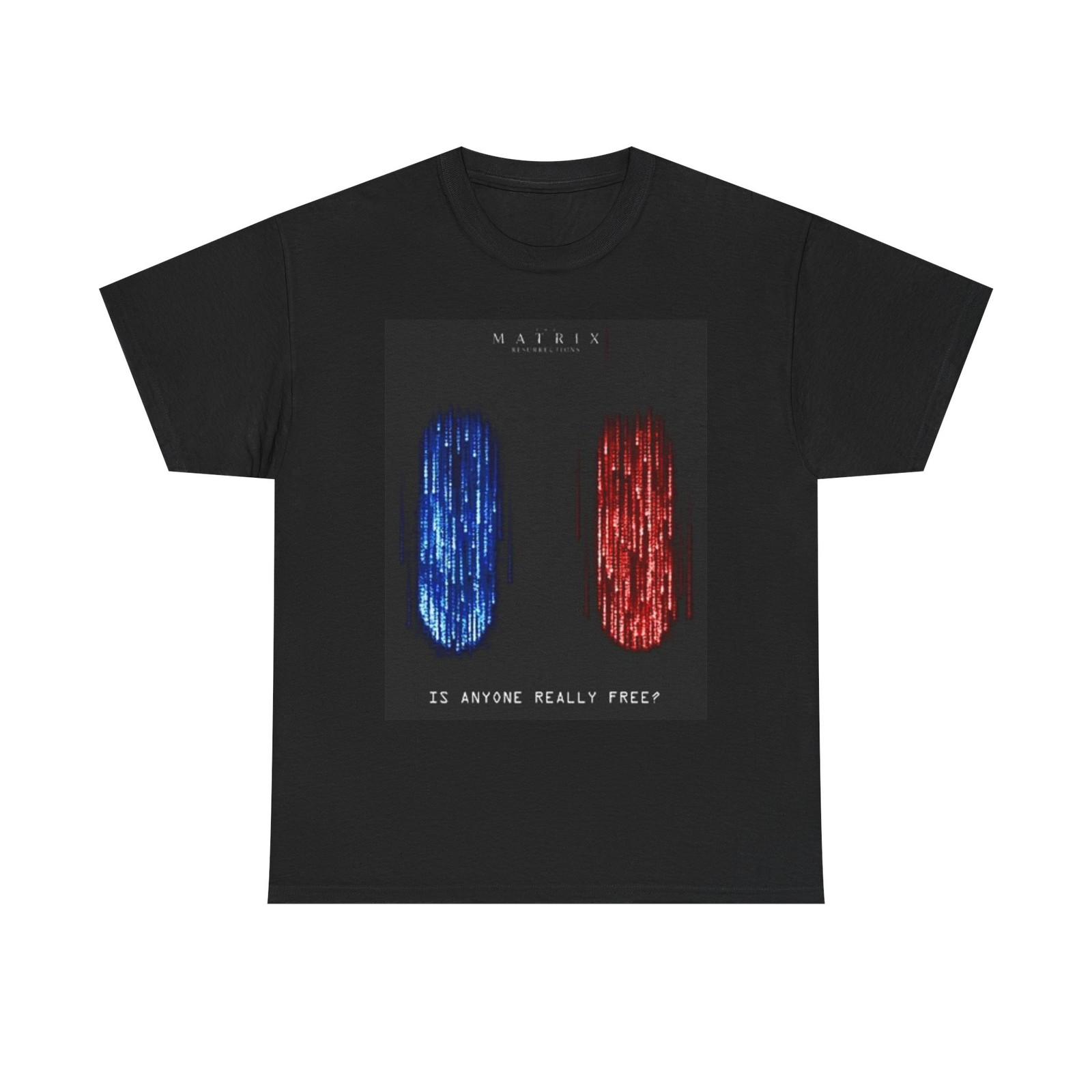 The Matrix Graphic T Shirt Vintage Movie Poster 90s Unisex Heavy Cotton Tee M