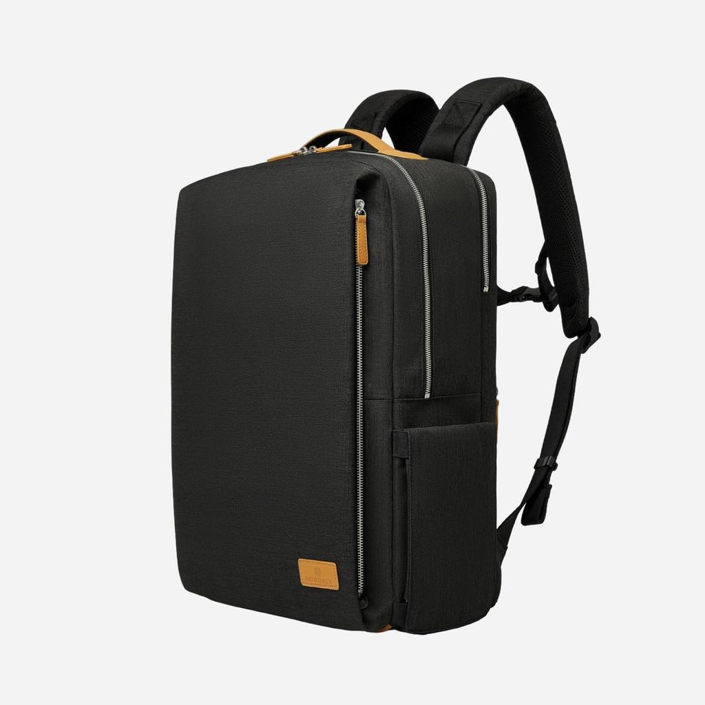 Nordace Siena Pro 17 Smart Backpack with USB Port - 17-inch Laptop Backpack, 26L, Daily Backpack for Travel, Everyday Use, and Work, Black, Standard