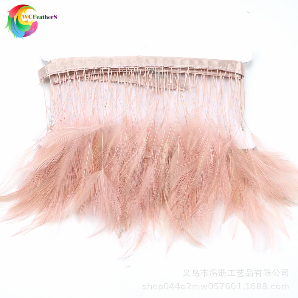 10-13Cm Tear Item Wool Edge Clothing Accessories Pendant Material Chicken Feather Cloth Edge Fringed Skirt Diy