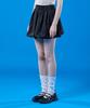 KOLEAT Balloon Cooling Crinkly Layered Mini Skirt [Black] Kcl.