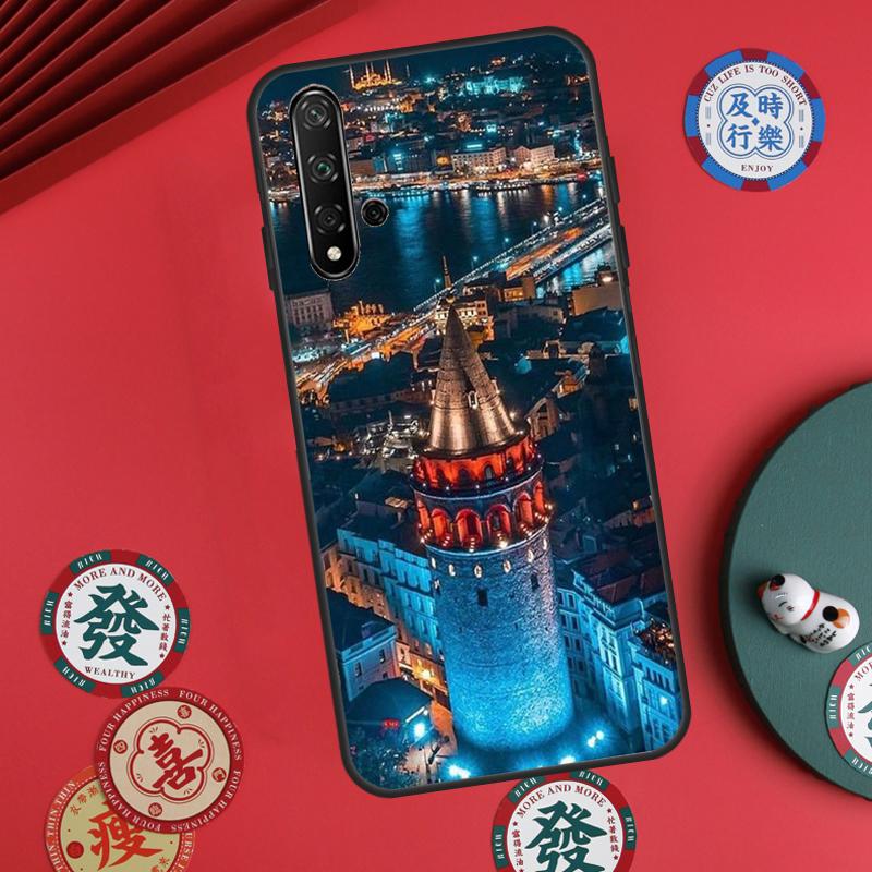 

Турция Стамбул Пейзаж Здание Для Huawei Nova 5T 9 10 SE 7i 8i 11i 12i Y73 Y72 Y61 Y91 Y60 Y70 Y90 P20 P30 P40 Lite Чехол Huawei Nova 9