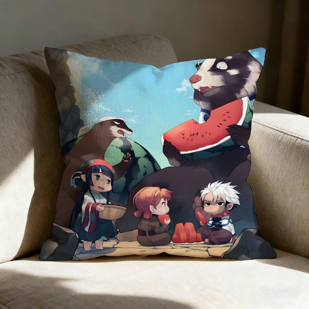 H-Hakumei And Mikochi ANIME Pillow Case Pillowcase, Double-sided Printed, Sofa Cushion, Bedroom Headboard Pillow